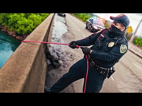 Cop Tries Magnet Fishing After We Found This!