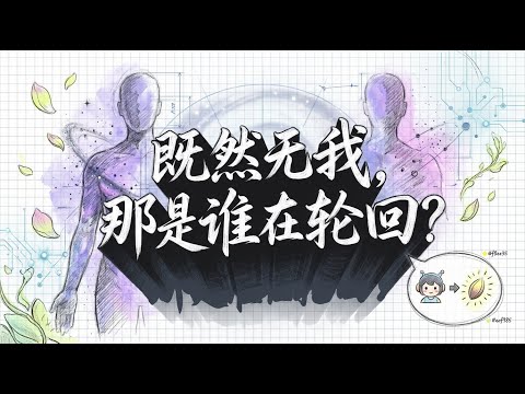 既然无我,是谁在轮回?| 谁在受苦谁在成佛 | 王利杰唯识宗深度解析