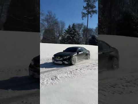 Snow plow #bmwm #m2competition #bmwmmotorsport