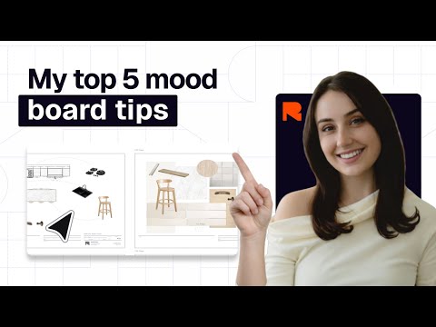 Create Professional Interior Design Mood Boards | 5 Steps Tutorial!