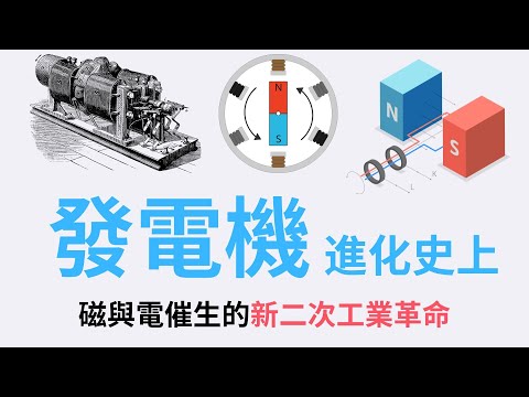 發電機是怎麼發明的？直流電到交流電的發電革命