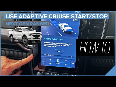 How To Use Adaptive Cruise Control on Next Gen Ranger