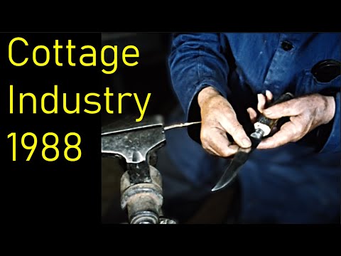 Watch a MASTER Knife Maker at Work in 1988