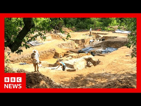 Humans made fire 350,000 years earlier than previously thought | BBC News