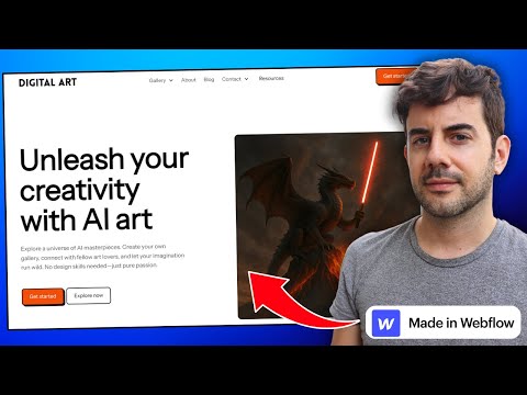 🤖 Webflow AI - The No Code Smart Way To Create a Professional Website!