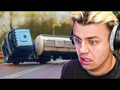 LKW CRASHT mitten in der Stadt?! (Dashcam 6.0) I Papaplatte Reaction
