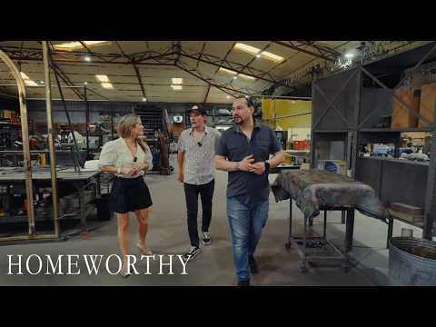 Inside a Custom Metal Workshop with an Interior Designer | BRAND ON THE RUN