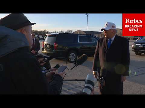 FULL GAGGLE: President Trump Takes Questions About Iran War