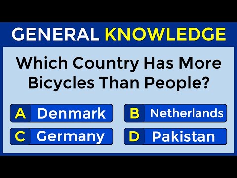 How Good Is Your General Knowledge? Take This 30-question Quiz To Find Out! #challenge 76