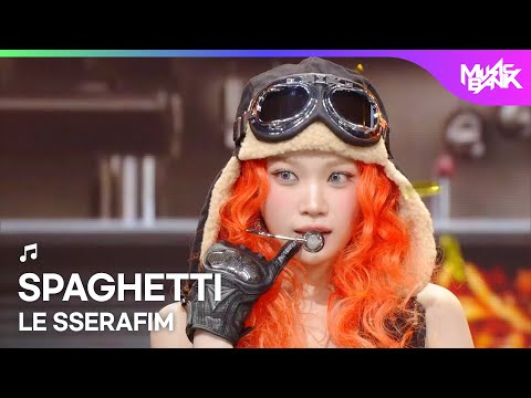 LE SSERAFIM ルセラフィム 르세라핌 - SPAGHETTI [Music Bank] | KBS WORLD TV 251031