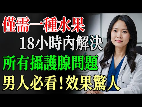 医生推荐：这几种水果居然能有效缓解摄护腺肥大，帮助男性恢复自信健康！