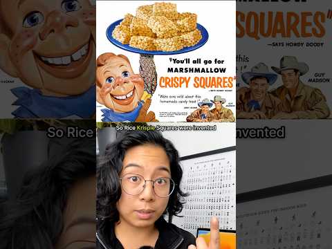 why do some ingredients come with a recipe? #historyfacts