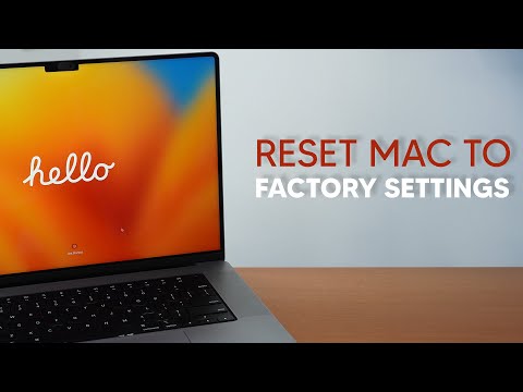 [2023] How to Reset your Mac to Factory Settings (Erase All Content And Settings)!