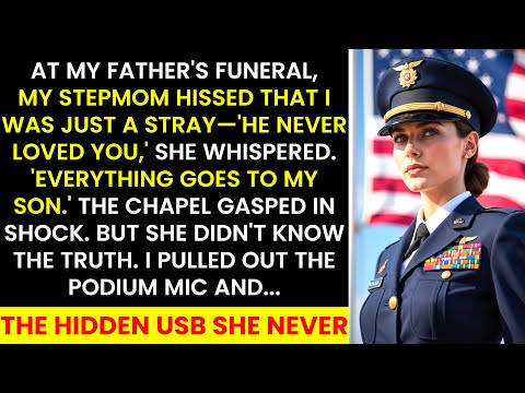 At My Dad's Funeral, My Stepmom Said I Was Adopted—So I Used a Hidden USB to Strip Her of Everything