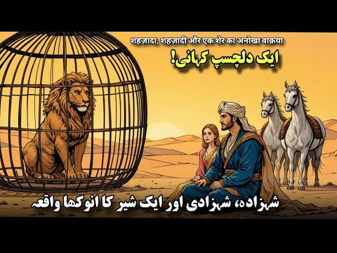 Shahzada Aur Sher Ka Anokha Qissa  || Moral Stories in Urdu & Hindi