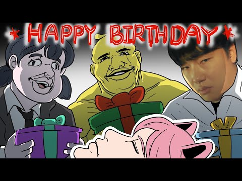 작년에 이어 또 새벽 3시에 생일 축하 해 주기