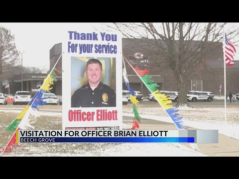 Hundreds pay respects to fallen Beech Grove police officer