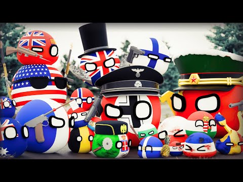 WORLD WAR 2 - COMPILATION || 3D COUNTRYBALLS