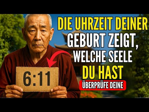 Deine Geburtszeit enthüllt, welche SEELE du hast ✨ Buddhistische Lehren