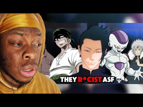 The Most R@ci$t Anime Characters of All Time