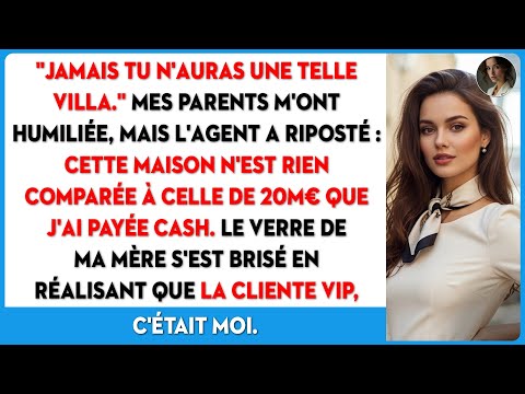 Au gala, papa me disait fauché jusqu'à ce que l'agent m'appelle son "client VIP".