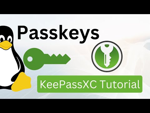 Convenient and secure: Manage passkeys with KeePassXC - Tutorial