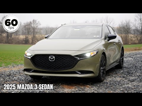 2025 Mazda 3 Sedan Review | The BEST Compact Car?