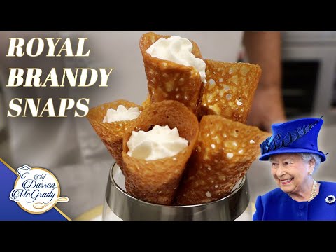 Former Royal Chef Shares The Queen's Buckingham Palace Brandy Snaps Treat!