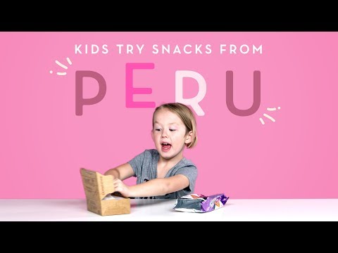 Kids Try Snacks from Peru | Kids Try | HiHo Kids