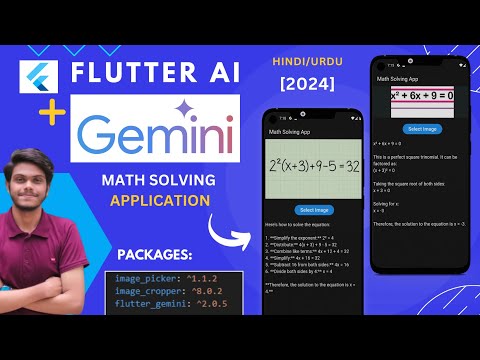 Build a Math Solver Flutter App with Gemini AI | Google Gemini 2024 | Gemini API | Flutter Tutorial