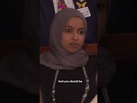 Ilhan Omar Heckles Trump at State of Union Address