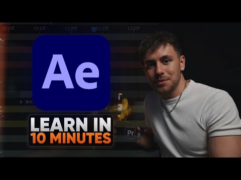 Learn AFTER EFFECTS in 15 MINUTES - Full Beginner Tutorial