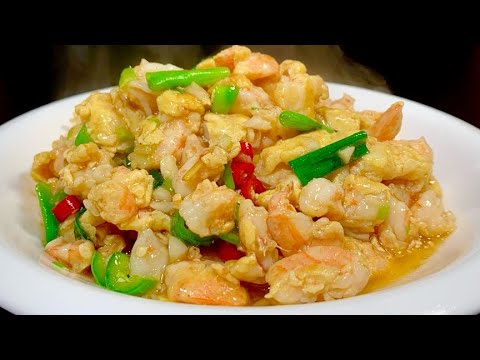 Do you know how to cook shrimp and eggs made in the hotel? The chef teaches you the correct way