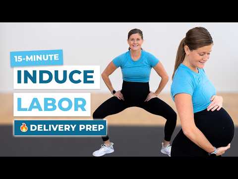 15-Minute Labor Inducing Workout (Prepare for Labor and Delivery!)