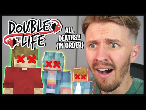 REACTING To Every DEATH In DOUBLE LIFE SMP!! (Deaths In Order!!)