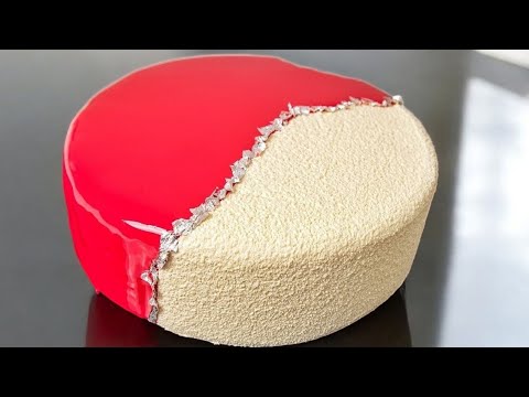 Mirror glaze - Red Velvet Cheesecake Recipe