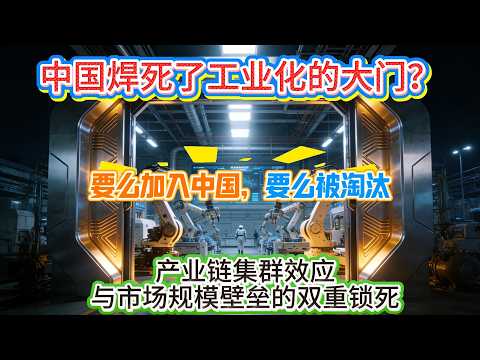 中国焊死了工业化的大门?全球工业终局:要么加入中国,要么被淘汰,产业链集群效应与市场规模壁垒的双重锁死!|#中国 #industrial