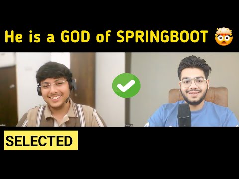 Java Spring Boot 3 Yrs Interview Experience (God Level)