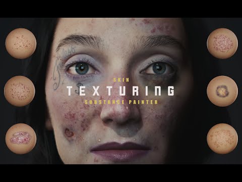 Skin Texturing Substance Painter