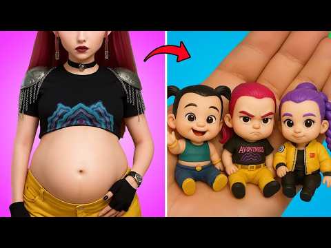 임신한 케데헌들, 감옥에 가다! *바이럴 임산부 꿀템과 꿀팁*