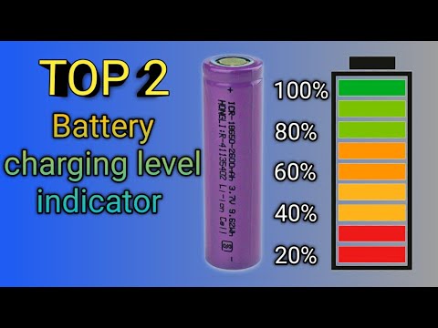 Top Two 3.7volt Battery Charging Level Indicator@crazymrare