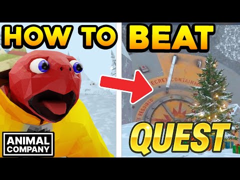 How To BEAT The Animal Company CHRISTMAS UPDATE QUEST... (SECRET ENDING)
