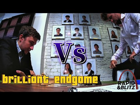 Brilliant endgame!!! Magnus Vs Sergey Karjakin || Blitz Chess || Saint Louis || Grand Chess Tour