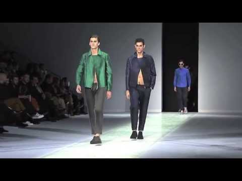 Emporio Armani - 2014 Spring/Summer Menswear Fashion Show