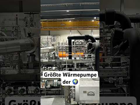 Die größte Wärmepumpe der Welt 🤯 #dänemark #flensburg #innovation #köln