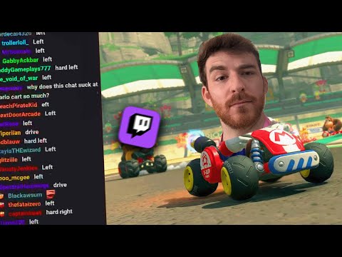 Twitch Chat Plays Mario Kart