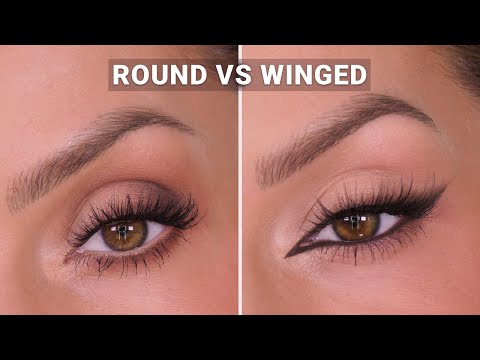 Round Vs Winged: How To Transform Your Eye Shape