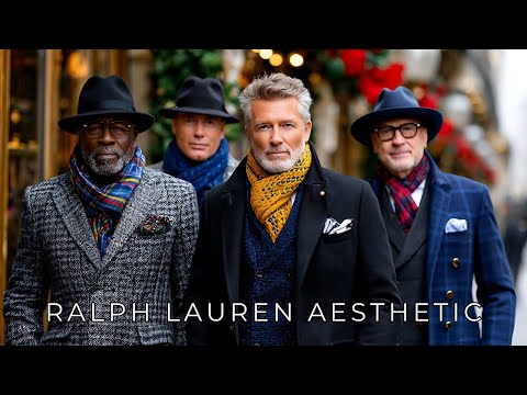 Luxury Winter Fashion for Men Over 40 | Ralph Lauren Inspired Must-Have Style Pieces