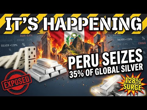 The second domino: Peru SEIZES 35% of global silver (128% surge)