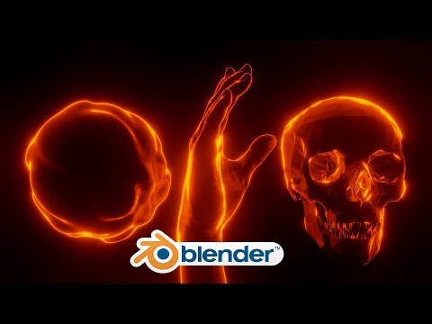 Blender - Stylized Emission Shader (Blender 2.8)